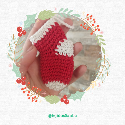 Mini bota de navidad 🎄