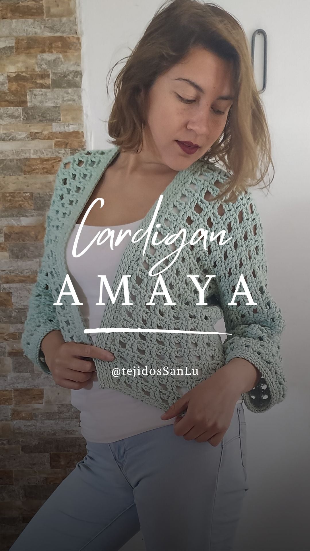 Patrón Cardigan Amaya