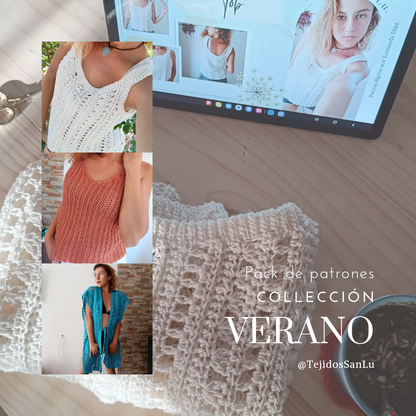 Pack Verano con texturas verticales