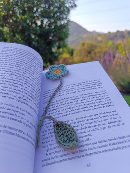 Marca paginas Flor